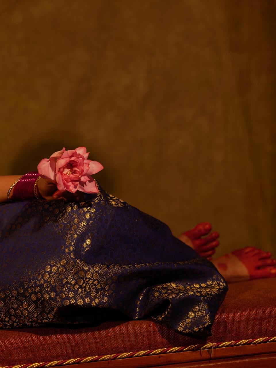 Look III - Intimate Jewelry and Silk Drape Detail
